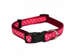 Imagen del producto Rosewood collar rojo puntos blancos 45-70 cm x 25 mm